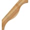 Ekena Millwork 6"W x 30"D x 34"H Funston Rough Sawn Knee Brace, Western Red Cedar BRC06X30X34FST00RWR - alternate 2